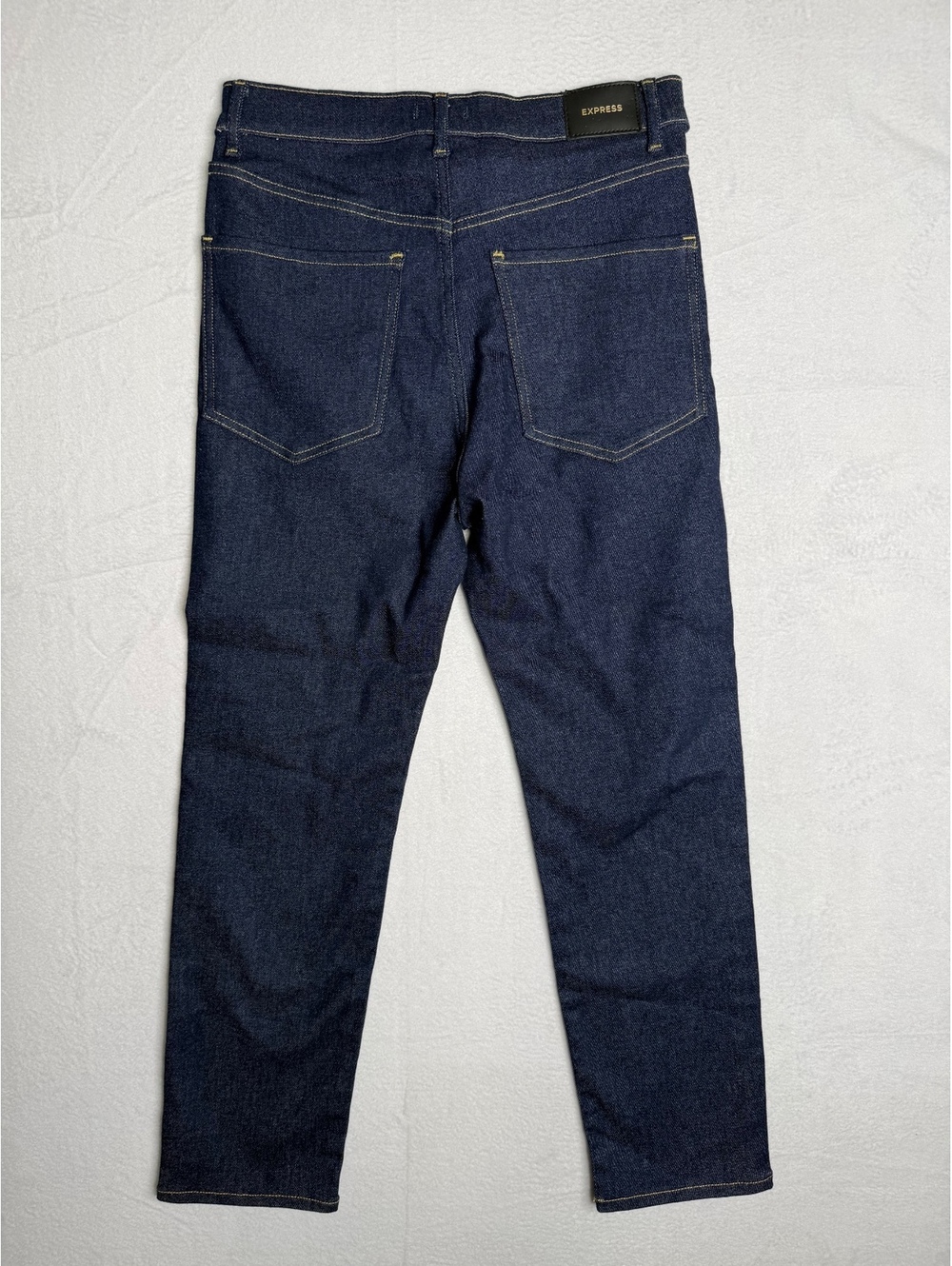 NWT Express Slim Super High Rise Jeans Women’s 10R Dark Wash Stretch Denim